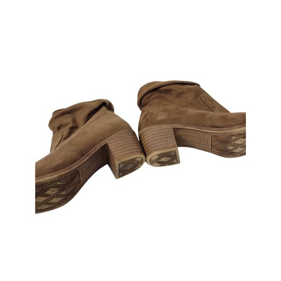 American Eagle Ankle Slouch boot  Shoe size 7 Tan brown  Solid Man made materia… - Picture 6 of 7